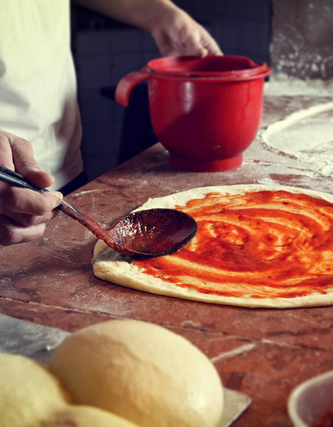 Curso de pizza romana